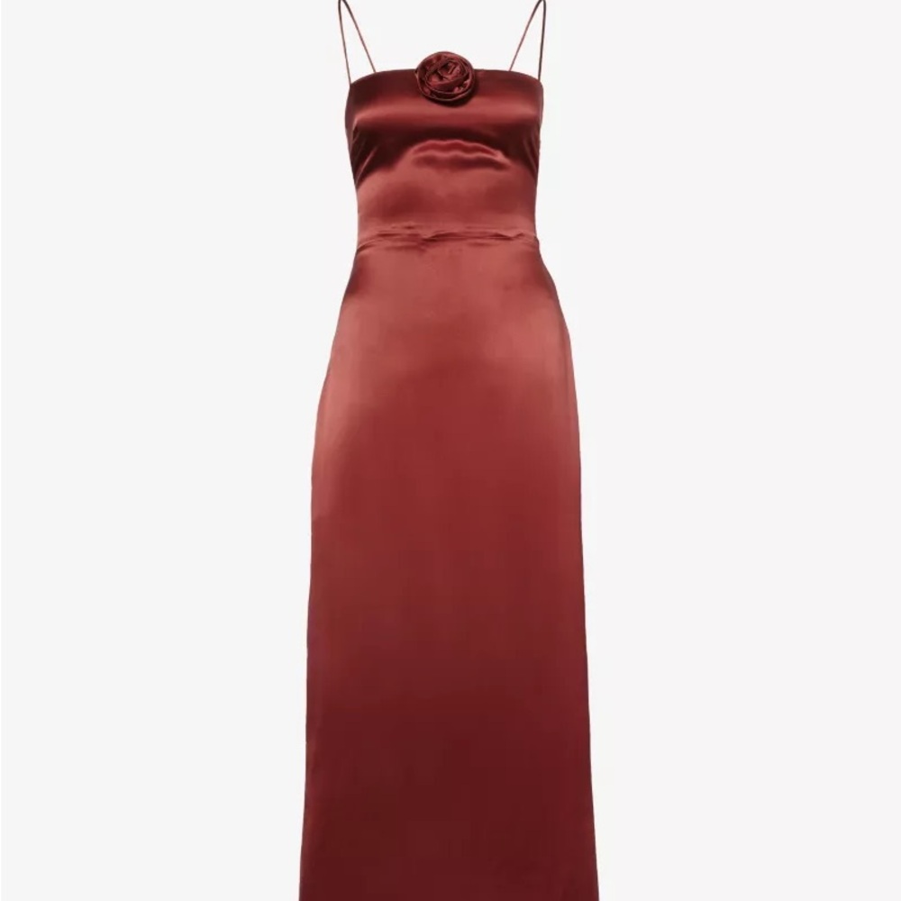 🥀 Reformation 🥀 Frankie Rosette Maxi Dress NWT 12
